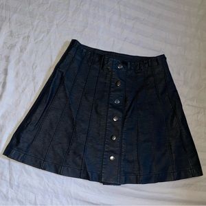 Free people black skirt